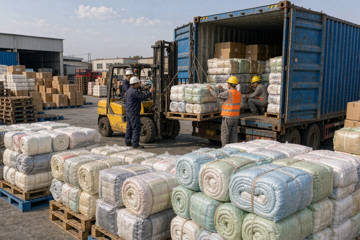 One-stop sourcing: container loading for Europe